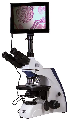 görüntü Levenhuk MED D30T LCD Dijital Trinoküler Mikroskop