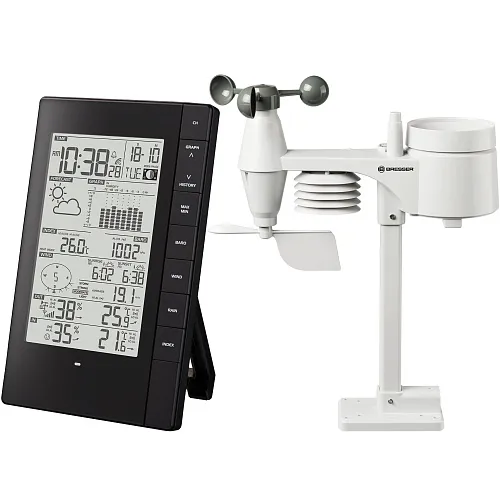 fotoğraf Bresser PC Weather Station with 5-in-1 Outdoor Sensor