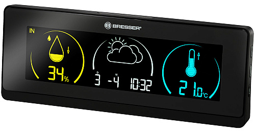 foto Bresser Temeo Life Weather Station with Color Display, black