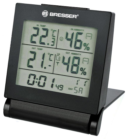 görüntü Bresser MyTime Travel Alarm Clock Weather Station
