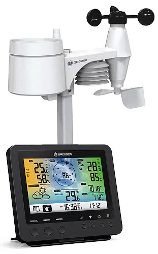 foto Bresser 5-in-1 Wi-Fi Weather Station with Colour Display, black