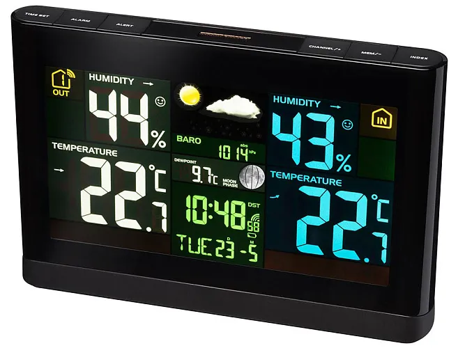 foto Bresser Weather Station with Colour Display, black