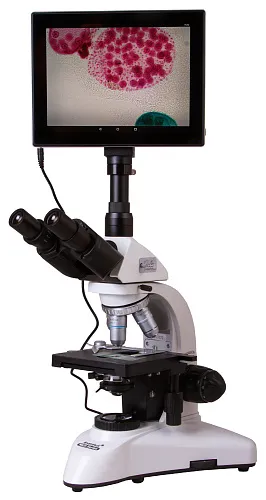 fotoğraf Levenhuk MED D25T LCD Dijital Trinoküler Mikroskop