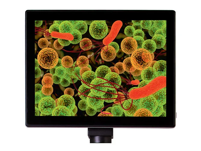 fotoğraf 9,4" LCD Ekranlı Levenhuk MED 5M Mikroskop Dijital Kamerası