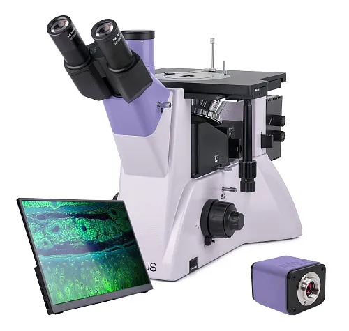 görüntü MAGUS Metal VD700 LCD Metalurji İnverted Dijital Mikroskop