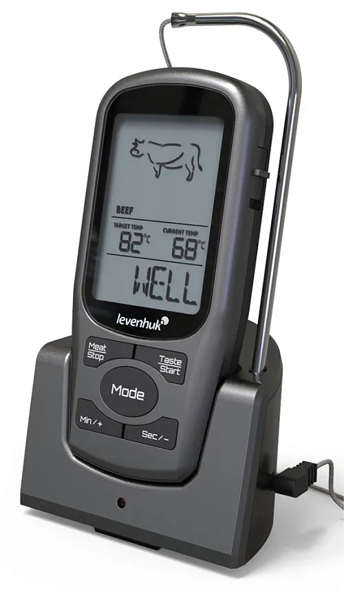 fotoğraf Levenhuk F30 Kablosuz Yemek Pişirme Termo-Probu,  1