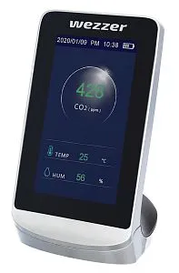 resim Levenhuk Wezzer Air MC60 Hava Kalitesi Monitörü
