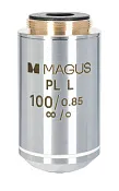 görüntü MAGUS 100PLL 100х/0,85 Plan L ÇM 0,40 mm Objektif