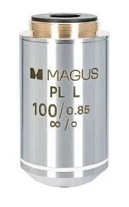 görüntü MAGUS 100PLL 100х/0,85 Plan L ÇM 0,40 mm Objektif