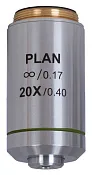 resim Levenhuk MED 20x Sonsuzluk Düzeltimli Plan Akromatik Objektif