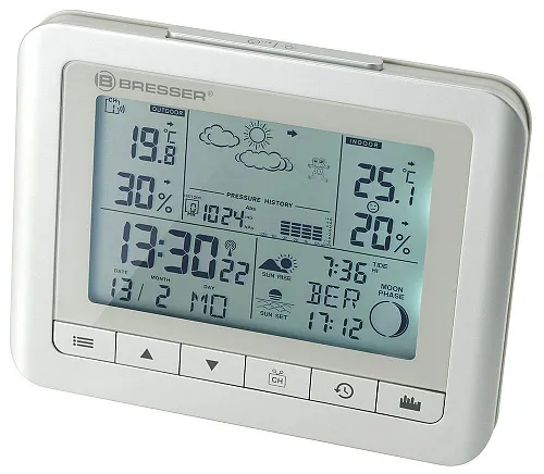 fotoğraf Bresser TemeoTrend WF Weather Station, white