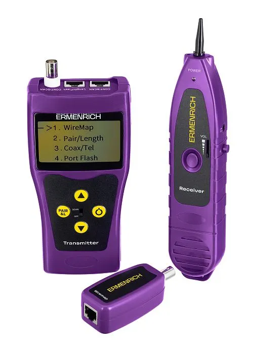 görüntü Ermenrich NetGeeks NP30 Ağ Kablosu Test Cihazı,  1