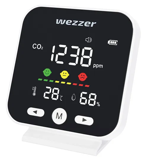 resim Levenhuk Wezzer Air MC40 Hava Kalitesi Monitörü