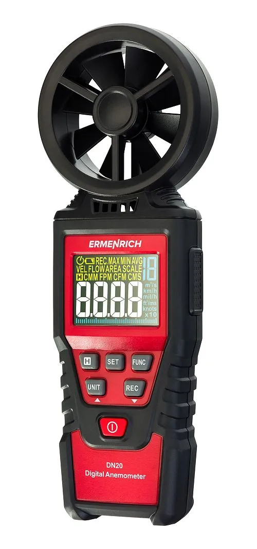 görüntü Ermenrich Seek DN20 Dijital Anemometre,  1