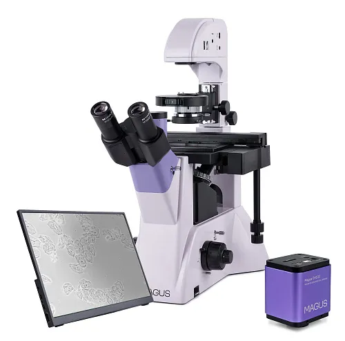 görüntü MAGUS Bio VD350 LCD Biyoloji İnverted Dijital Mikroskop