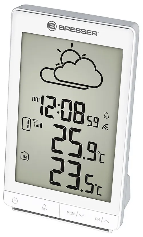 görüntü Bresser TemeoTrend STX RC Weather Station, white,  1