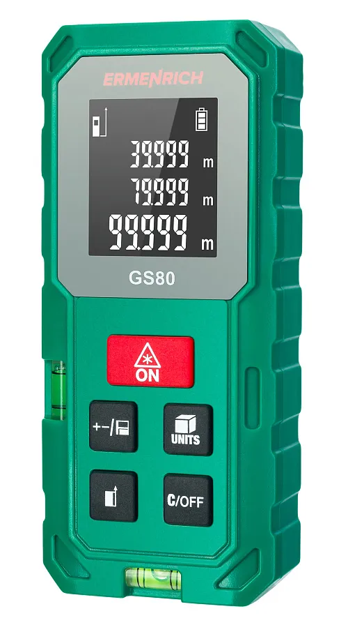 foto Ermenrich Reel PLUS GS80 Lazer Metre,  1