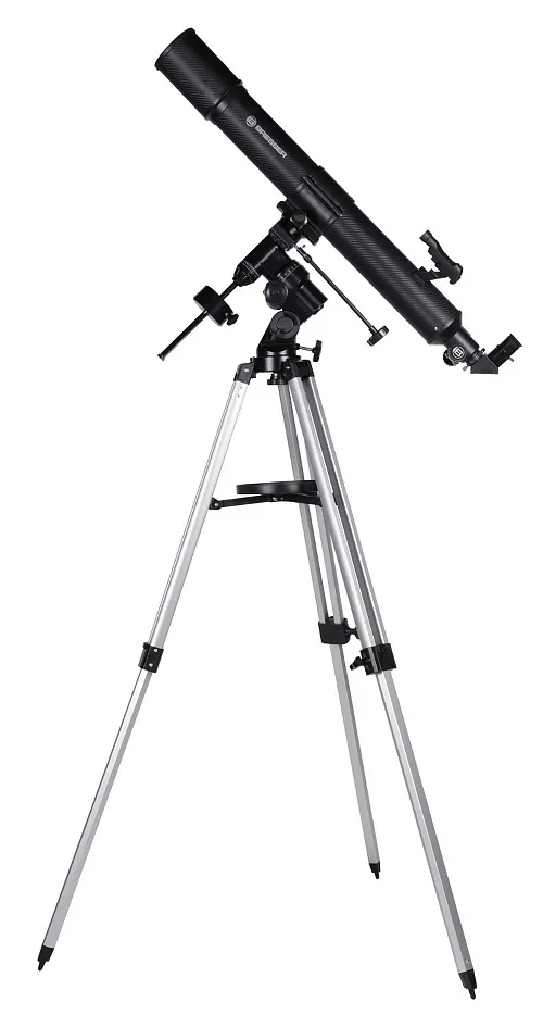 fotoğraf Bresser Quasar 80/900 EQ Telescope, with smartphone adapter,  1