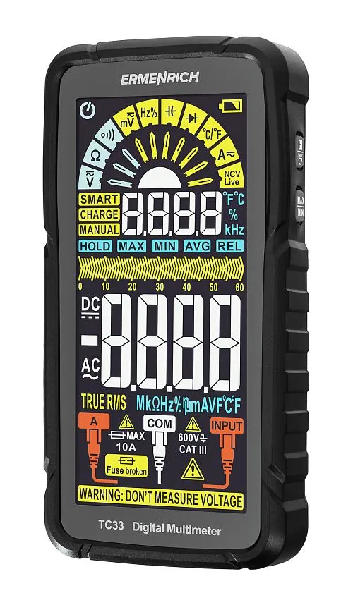 resim Ermenrich Zing TC33 Dijital Multimetre,  1