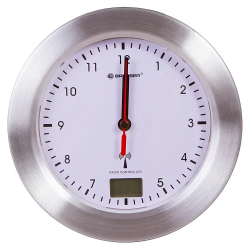 görüntü Bresser MyTime Bath Waterproof Wall Clock, white,  1