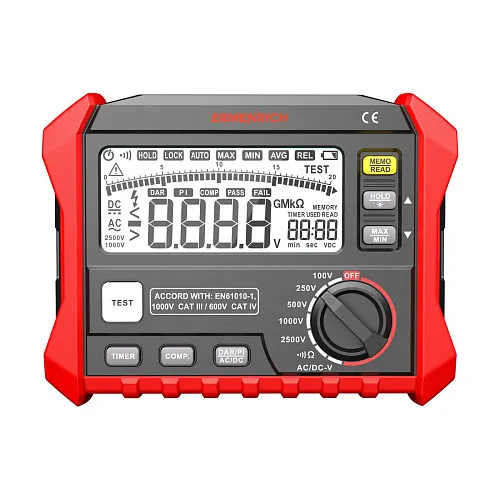 resim Ermenrich Ping ET50 Yalıtım Test Cihazı