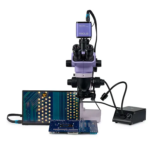 foto MAGUS Stereo D8TR Elektronik Onarımına Yönelik LCD Dijital Stereomikroskop