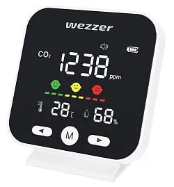 resim Levenhuk Wezzer Air MC40 Hava Kalitesi Monitörü