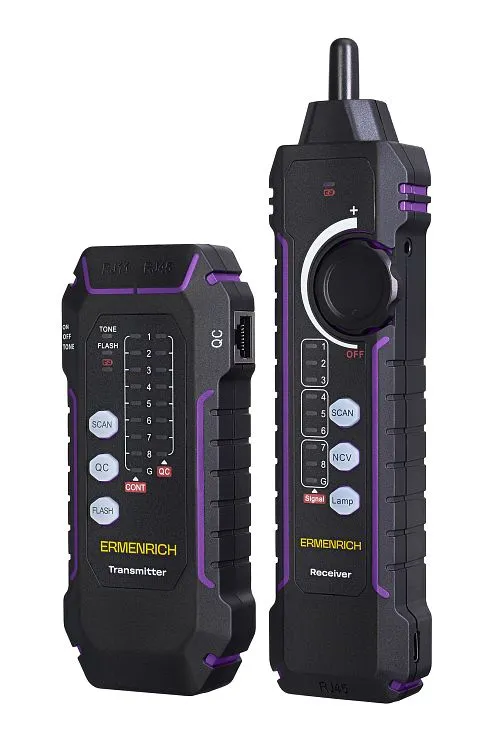 görüntü Ermenrich NetGeeks NP35 Ağ Kablosu Test Cihazı,  1