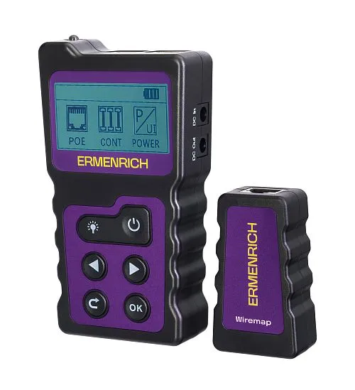 görüntü Ermenrich NetGeeks NP25 PoE Test Cihazı,  1