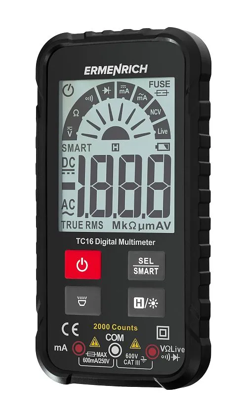 resim Ermenrich Zing TC16 Dijital Multimetre,  1
