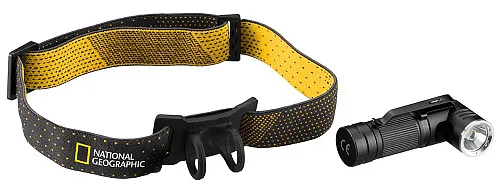 görüntü Bresser National Geographic ILUMINOS 450 LED Flashlight with Head Mount,  1