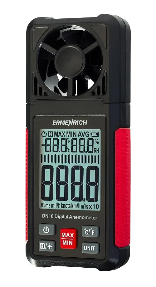 fotoğraf Ermenrich Seek DN10 Dijital Anemometre