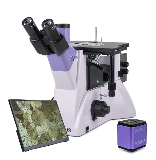 görüntü MAGUS Metal VD700 LCD Metalurji İnverted Dijital Mikroskop