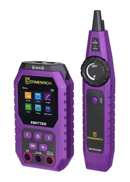 foto Ermenrich Ping SM75 Multimetreli Kablo Test Cihazı,  1