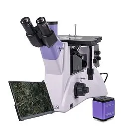 foto MAGUS Metal VD700 BD LCD Metalurji İnverted Dijital Mikroskop