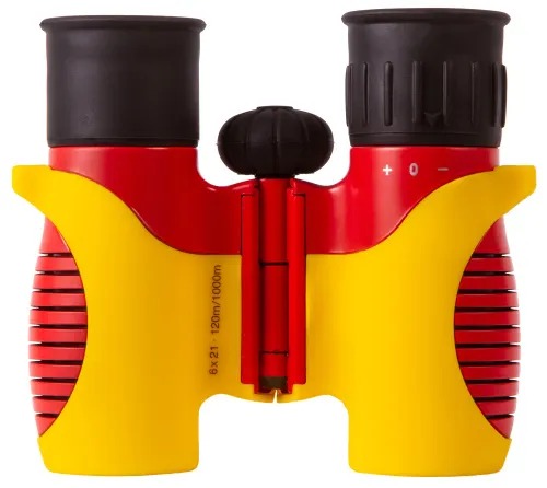 görüntü Bresser Junior 6x21 Binoculars for children, yellow,  4