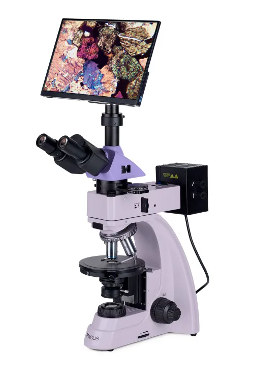 foto MAGUS Pol D850 LCD Polarize Dijital Mikroskop,  3