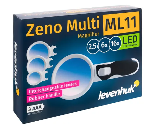 görüntü Levenhuk Zeno Multi ML11 Büyüteç,  10