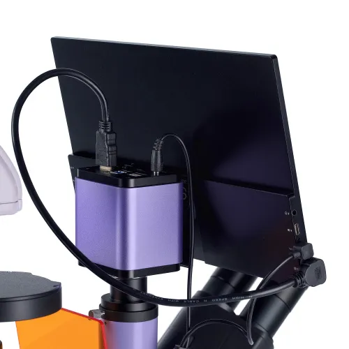 resim MAGUS Lum VD500 LCD Floresan İnverted Dijital Mikroskop,  21