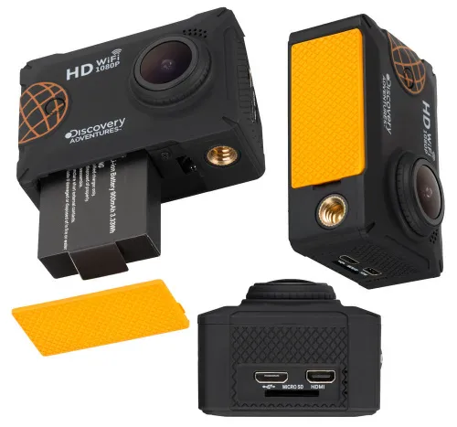 foto Bresser Discovery Adventures Expedition Full HD 140° Wi-Fi Action Camera,  3