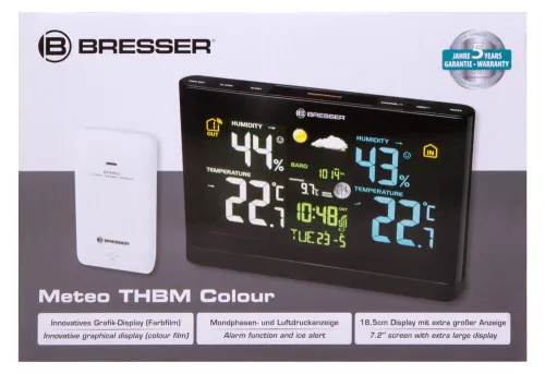 foto Bresser Weather Station with Colour Display, black,  10