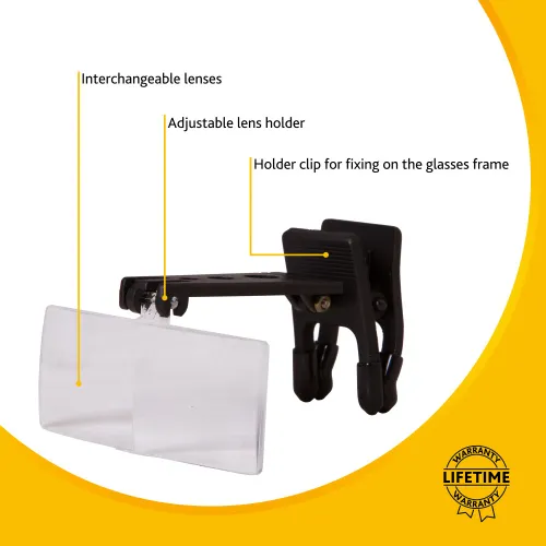 görüntü Levenhuk Zeno Vizor G0 Büyüteçli gözlükler,  9