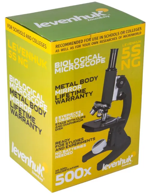 fotoğraf Levenhuk 5S NG Monoküler Mikroskop,  12