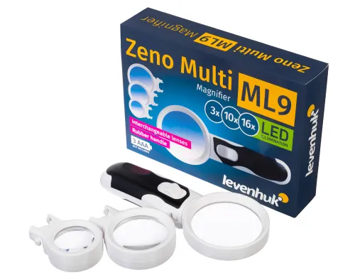 görüntü Levenhuk Zeno Multi ML9 Büyüteç,  2