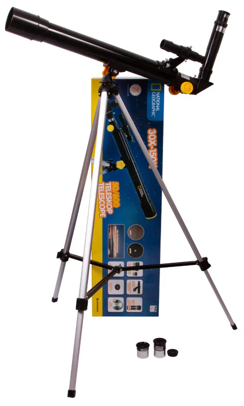 resim Bresser National Geographic 50/600 AZ Telescope,  2