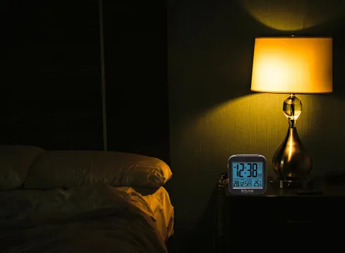 foto Explore Scientific RC Alarm Clock, black,  5