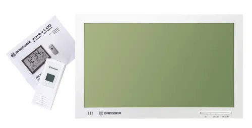 görüntü Bresser MyTime Jumbo LCD Wall Clock,  11