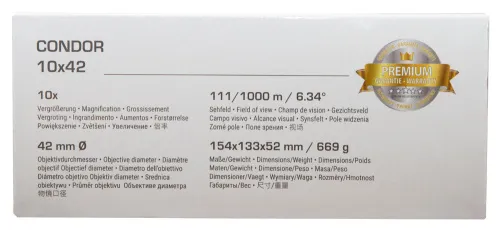 fotoğraf Bresser Condor UR 10x42 Binoculars,  15