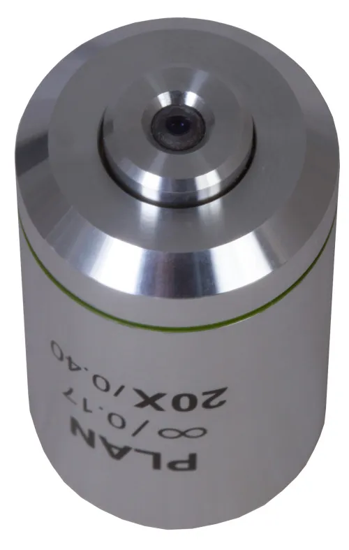 resim Levenhuk MED 20x Sonsuzluk Düzeltimli Plan Akromatik Objektif,  4