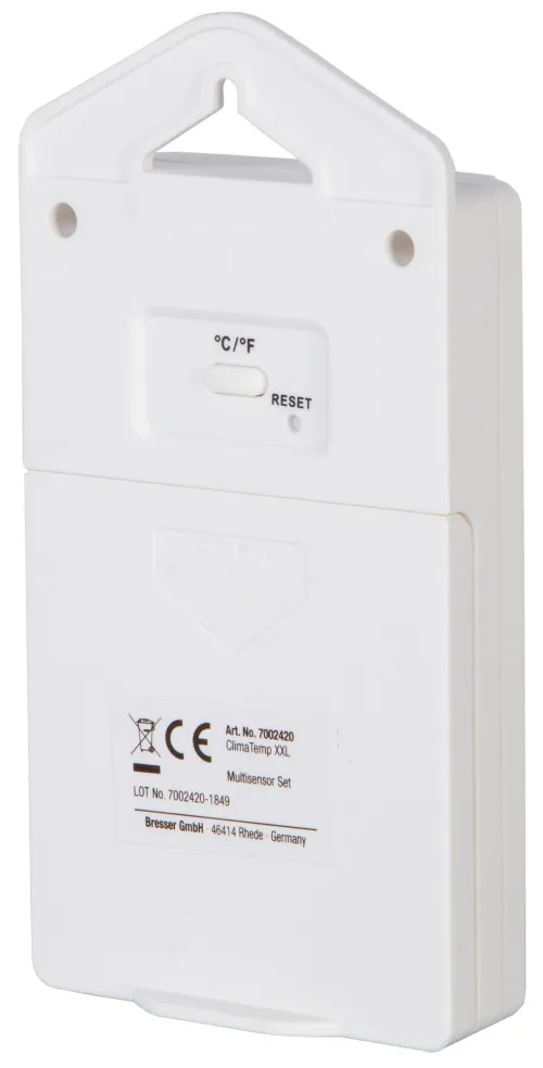 resim Bresser ClimaTemp XXL Weather Station, wooden look,  14